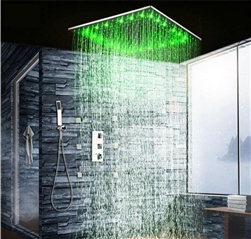 Waterpik Body Wand Spa Shower Head System With Anywhere Bracket
